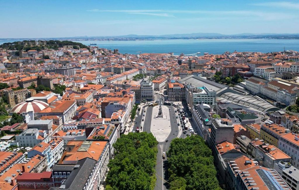 View from Av da Liberdade