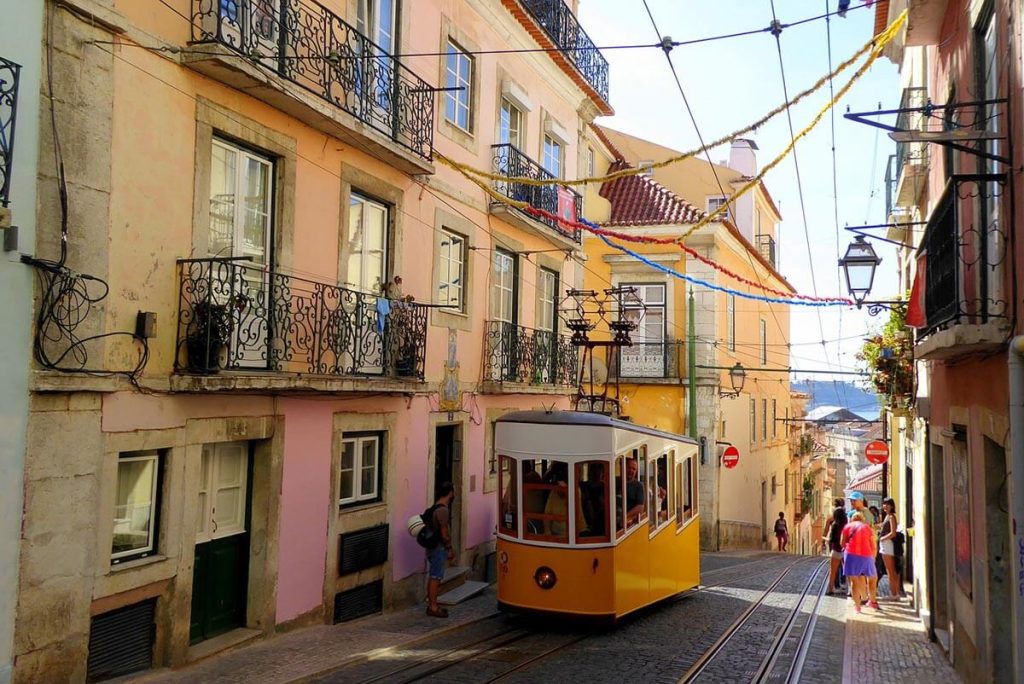 Lisbon tram