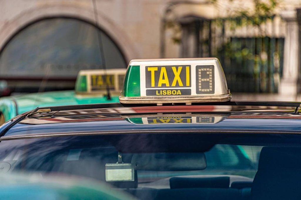 Taxi in Lisbon